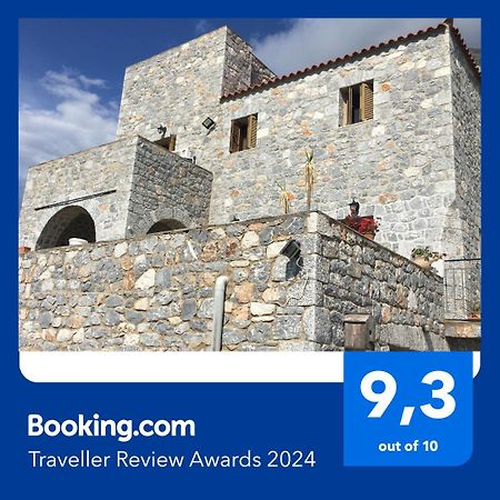 Πύργος Παραδοσιακός Με Μαγευτική Θέα - Villa Traditional Tower With Amazing Sea View アレオポリ エクステリア 写真